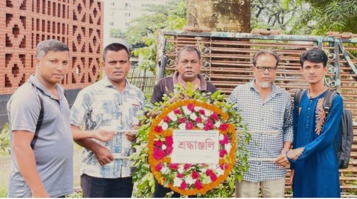 কমিউনিস্ট বিপ্লবী নেতা কমরেড দ্বিজেন সোমের ২৩তম মৃত্যুবার্ষিকীতে এনডিএফ’র শ্রদ্ধাঞ্জলি