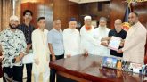 ৫ দফা দাবি বাস্তবায়নে সিসিক প্রশাসক বরাবরে স্মারকলিপি প্রদান