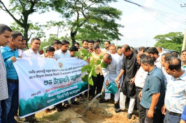 সিলেটে বৃক্ষরোপণ কর্মসূচির উদ্বোধন