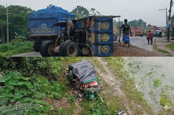 সিলেটে পৃথক দুই সড়ক দুর্ঘটনায় আহত ৫