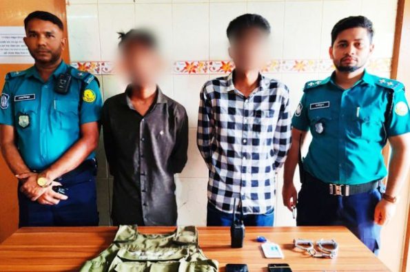সিলেটে ভুয়া আনসার সেজে গাড়ি তল্লাশি, ওয়াকিটকি-হ্যান্ডকাফসহ আটক ২