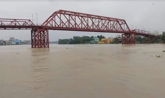 সিলেটে সুরমা-কুশিয়ারার পানি বৃদ্ধি, দুই পয়েন্টে বিপৎসীমা অতিক্রম
