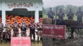 সিলেট সীমান্তে অর্ধকোটি টাকার ভারতীয় চোরাচালানি পণ্য জব্দ