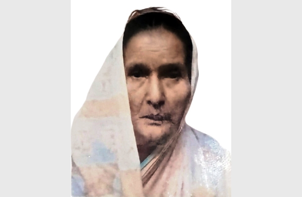 সিলেটে ৮দিন ধরে বৃদ্ধা জরিনা বেগম নিখোঁজ
