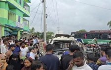 কিশোরগঞ্জে বাস-পিকআপের সংঘর্ষে ৩ জনের মৃত্যু