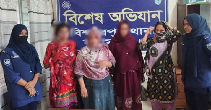 সুনামগঞ্জ সীমান্তে ৪ নারী আটক