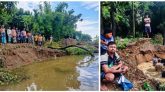 ছাতকে সংরক্ষিত বন ধ্বংস করে অবৈধ বালু উত্তোলন, বিট কর্মকতার মামলা