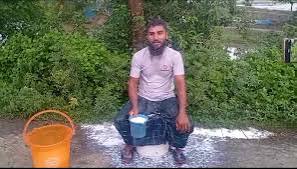 দুধ দিয়ে গোসল করে দল ছাড়লেন যুব জামায়াত নেতা