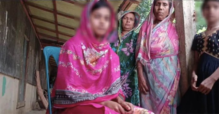 সুনামগঞ্জে বিয়ের দাবিতে প্রেমিকের বাড়িতে তরুণীর অনশন