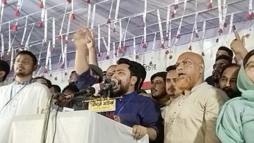 কানাইঘাটে শান্তিপূর্ণভাবে সম্পন্ন এনসিপির পদযাত্রা