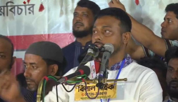 ১৪০০ শহীদের হত্যার বিচার না হওয়া পর্যন্ত মাঠ ছাড়বো না : নাসীরুদ্দীন পাটওয়ারী