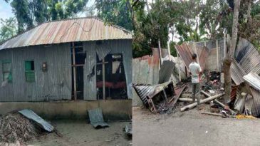 স্কুলছাত্রীকে তুলে নিয়ে দলবদ্ধ ধর্ষণ, ধর্ষকদের বাড়িতে ভাঙচুর