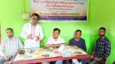শান্তিগঞ্জে উচ্চ ফলনশীল আগাম জাতের আমন ধান চাষে কৃষকদের প্রশিক্ষণ
