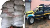 সিলেটে ২৭ বস্তা ভারতীয় চা-পাতাসহ পিকআপ জব্দ