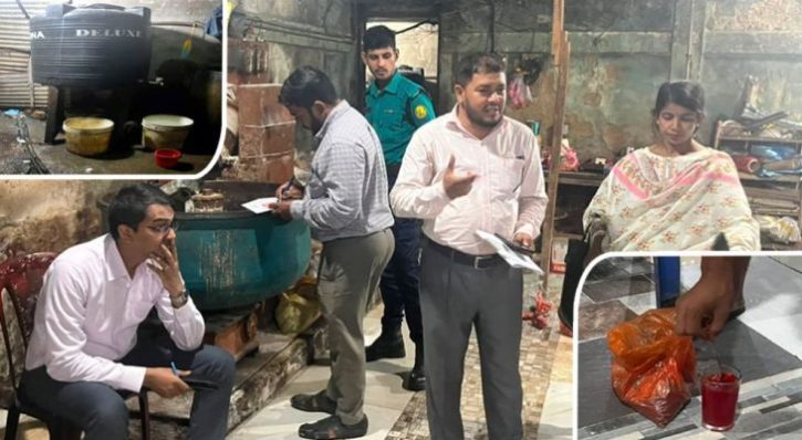 সিলেটে বাধন ফুডসকে ৩০ হাজার টাকা জরিমানা