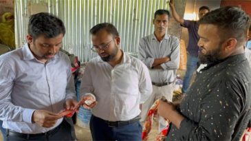 সিলেটে নকল লেবেলে অস্বাস্থ্যকর চিপস উৎপাদন, সুমন ফুডকে লাখ টাকা জরিমানা