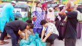 ‘ইউথহাব সিলেট’র উদ্যোগে অসহায়দের মধ্যে খাবার বিতরণ