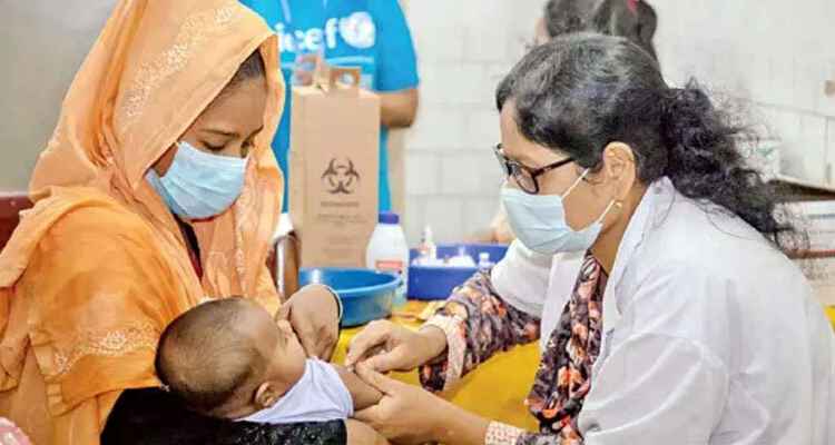 ১ আগস্ট থেকে ১৫ মাস বয়সী শিশুরা পাবে টাইফয়েড টিকা