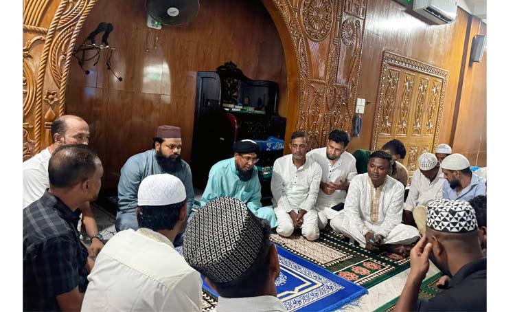 মরহুমা বেগম খালেদা জিয়ার রুহের মাগফেরাত কামনা ও ছাত্রদলের সাবেক সভাপতি ও সাধারণ সম্পাদক নুরে আলম সিদ্দিকী খালেদের এর সুস্থতা কামনায় দোয়া মাহফিল