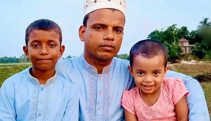 দিরাইয়ে দুই সন্তানকে হত্যার রহস্য উদঘাটন, পিতা আটক