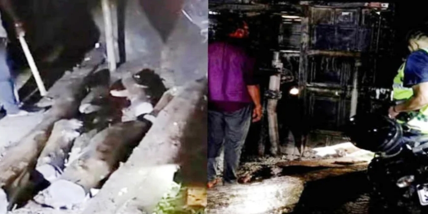 গোয়াইনঘাট-সালুটিকর সড়কে গাছ ফেলে ডাকাতির চেষ্টা