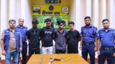 শ্রীমঙ্গলে ডাকাতির প্রস্তুতিকালে দেশীয় অস্ত্রসহ ৪ জন গ্রেপ্তার