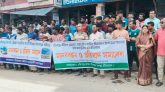 শ্রীমঙ্গলে হবিগঞ্জ-সিলেট এক্সপ্রেসের স্টপেজের দাবিতে মানববন্ধন