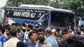 বগুড়ার এরুলিয়ায় বাসচাপায় ৬ জন শ্রমিক নিহত