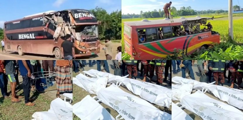 ওসমানীনগর ট্রাজেডি: এক শিশুসহ ৬ জনের পরিচয় মিলেছে
