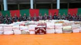 মৌলভীবাজারে ৩ কোটি টাকার ভারতীয় চোরাচালান পণ্য জব্দ