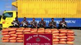 হবিগঞ্জে ১ কোটি টাকার ভারতীয় চোরাই পণ্য জব্দ