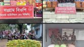 সিলেট সীমান্তে ৪৭ লাখ টাকার ভারতীয় চোরাচালানি পণ্য জব্দ