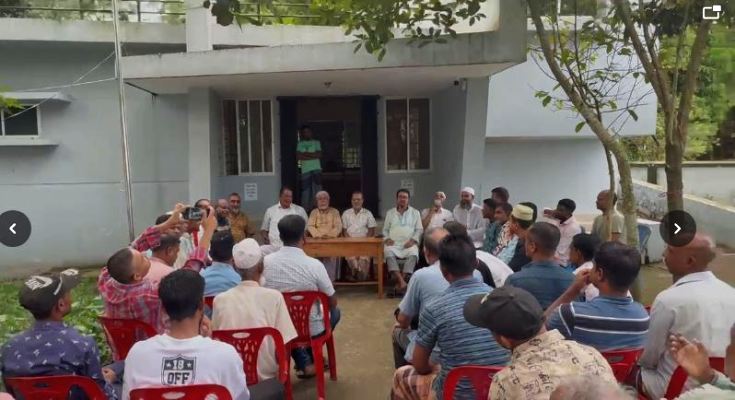 চাঁদাবা‌জির অ‌ভি‌যোগ স‌ঠিক নয়, ছাতকে সাংবাদিকের কাছে ক্ষমা চাইলেন অভিযুক্তরা