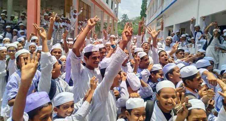 দাখিলে পাসের হার ৫৫.৪৯ শতাংশ