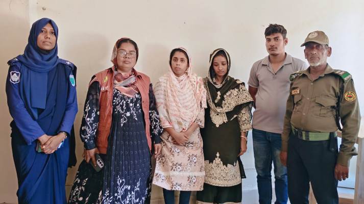 কমলগঞ্জ সীমান্ত দিয়ে বিএসএফের পুশইন করা নারীসহ ৩ বাংলাদেশি আটক