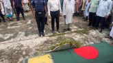 ফেঞ্চুগঞ্জে বীর মুক্তিযোদ্ধা সরদার আজিজকে রাষ্ট্রীয় মর্যাদায় দাফন