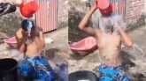 সুনামগঞ্জে স্ত্রী পালিয়ে যাওয়ায় দুধ দিয়ে গোসল করলেন স্বামী
