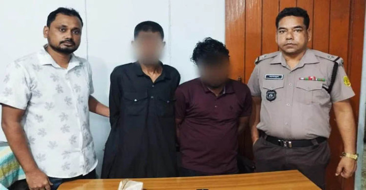 সিলেটে বিপুল পরিমাণ ইয়াবাসহ আটক ২