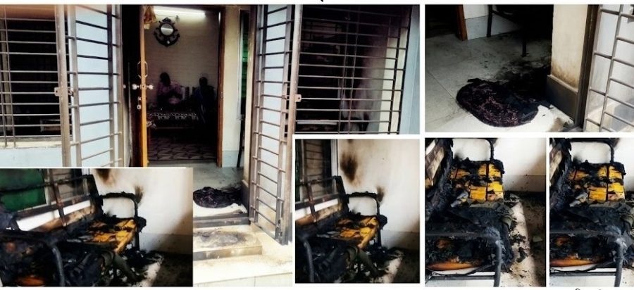 সিলেটে কেরোসিন ঢেলে বাসায় আগুন দিল দুর্বৃক্তরা