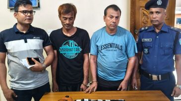 গোলাপগঞ্জে ২১০০ পিস ইয়াবাসহ আটক ২