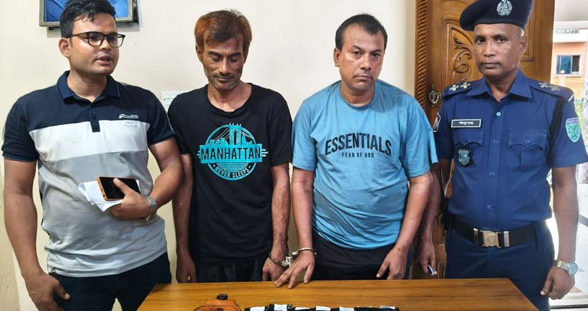 গোলাপগঞ্জে ২১০০ পিস ইয়াবাসহ আটক ২