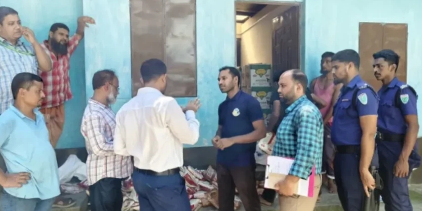 মৌলভীবাজারে মেয়াদোত্তীর্ণ পণ্যে নকল সিল ব্যবহারের অভিযোগ, জরিমানা