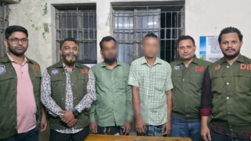 সিলেটে ৬০০ পিস ইয়াবাসহ দুই মাদক কারবারি গ্রেপ্তার