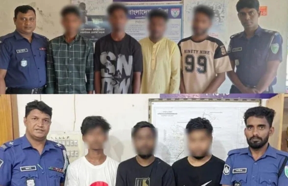 ওসমানীনগরে মশাল মিছিলের চেষ্টাকালে ৭ ছাত্রলীগ নেতা আটক