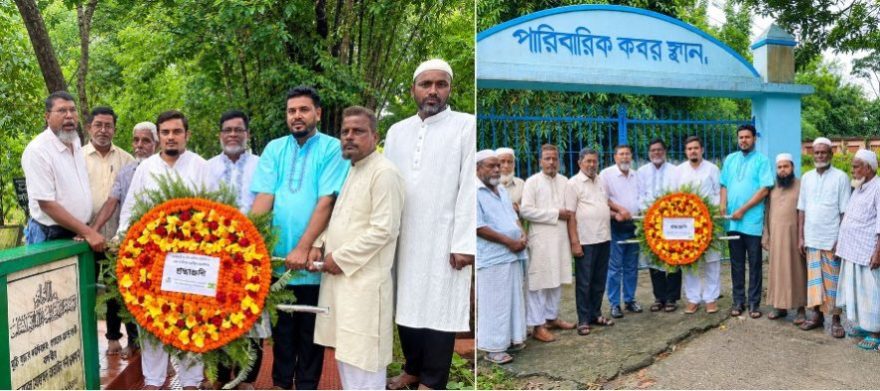 সিলেটে মাজার জিয়ারত করলেন জনতা পার্টির চেয়ারম্যান তাহমিনুল ইসলাম খান