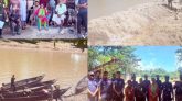 জৈন্তাপুরে টাস্কফোর্সের অভিযান, ২৭ নৌকা ধ্বংস