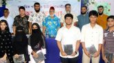 সুরমা বয়েজ ক্লাবের উদ্যোগে এসএসসি পরীক্ষায় উত্তীর্ণদের সংবর্ধনা