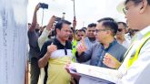 ঢাকা-সিলেট ছয় লেন মহাসড়ক নির্মান প্রকল্প পরিদর্শনে বানিজ্যমন্ত্রী