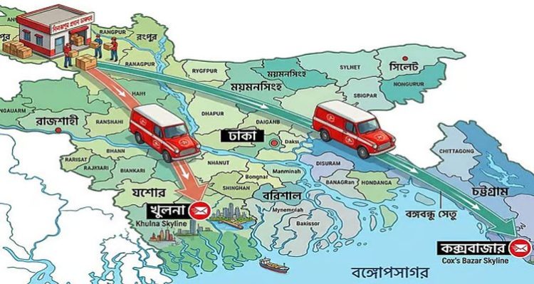 ১০ টাকায় ৪৮ ঘণ্টার মধ্যে পৌঁছে যাবে পার্সেল, কীভাবে?