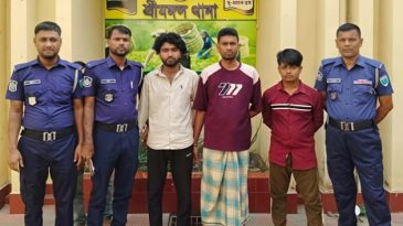 শ্রীমঙ্গলে কিশোরীকে অপহরণ করে গণধর্ষণের অভিযোগ, গ্রেপ্তার ৩